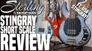 Video thumbnail for Stingray Short Scale by Sterling - Bring on the Music Man shorties! - LowEndLobster Review by LowEndLobster