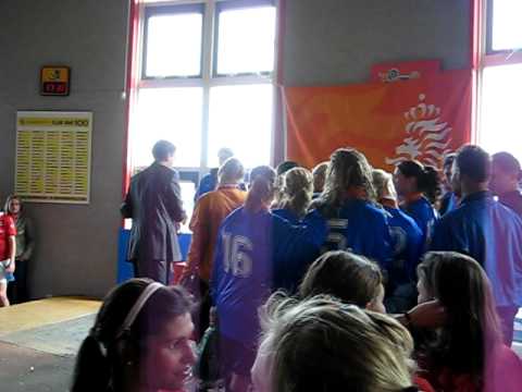 Olympia Haarlem dames 1 winnaar KNVB beker 2008-2009