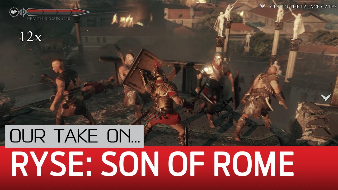 Ryse: Son of Rome PC gameplay â€” 1440p preview on LPC - YouTube