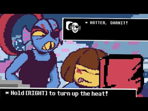 Undyne's Cooking Lesson // animation //  (UNDERTALE)
