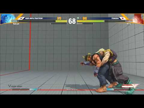 CEO 2016 - TOP 8 - SFV: RZR Infiltration vs Tokido - One & Four throw