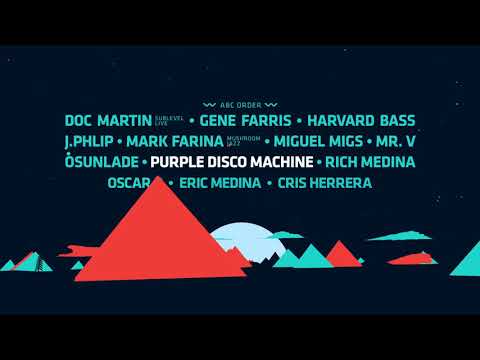 West Coast Weekender line up teaser 2019