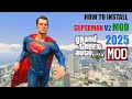 GTA 5 How To Install Superman V2 Mod Free 2025 GMZ STUDIO
