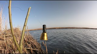 Ловля рыбы на шнур с крючками