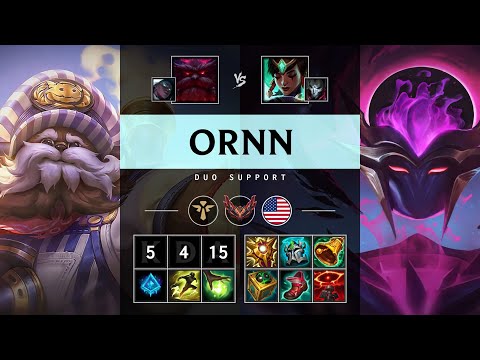 Ornn Support vs Karma - NA Grandmaster Patch 25.11