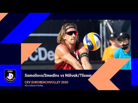 Samoilovs/Smedins vs Nõlvak/Tiisaar FULL MATCH - EuroBeachVolley 2020
