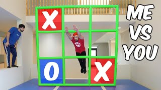 LIVE Parkour Tic Tac Toe! ME vs YOU!