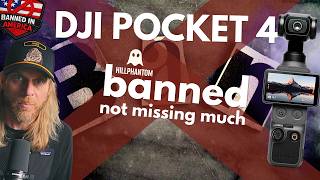DJI Osmo Pocket 4 is here and the ban situation is bad!