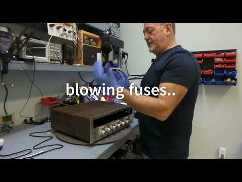 Marantz 2230 blowing main fuse and one fuse under the hood. find out why?