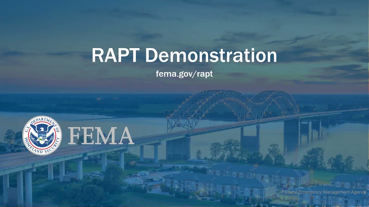 Speaker Series - June 2021 - FEMA's Resilience Analysis and Planning Tool (RAPT) - Benjamin Rance