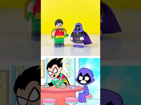 Building Raven from Teen Titans Go in LEGO…