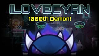 [1.000 DEMONS] ILOVECYAN by GoatGD (mee) || Extreme Grandpa Demon