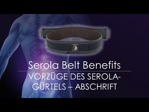 Vorteile des Serola-Gürtels