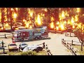 Huge Forest Fire in Firefighting Simulator!