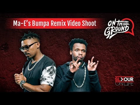 On The Ground: Inside Ma-E ft Flex Rabanyan #BumpaRemix Video Shoot