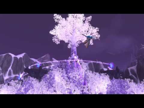 Relaxing World of Warcraft scenery - Crystalsong Forest