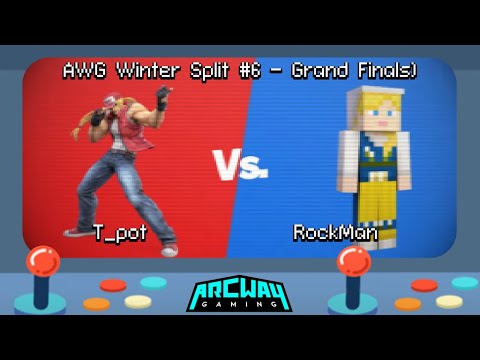 AWG Winter Split #6 Grand Finals - PTM T_pot (Terry) vs RockMan (Steve) Smash Ultimate - SSBU