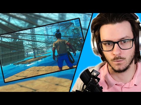 Daxellz Reacts to Lets Game It Out I Built a Raft That Defies Reality and Ignores Physics - Raft