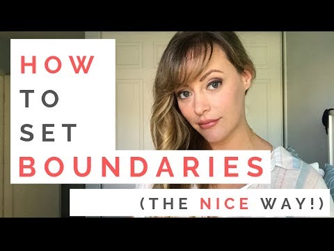 How To Set Boundaries: 5 Ways To Set Limits And Create BETTER Relationships! | Shallon Lester Video