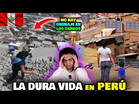 This is how extreme poverty is survived in the hills of Peru, Mexican reacts