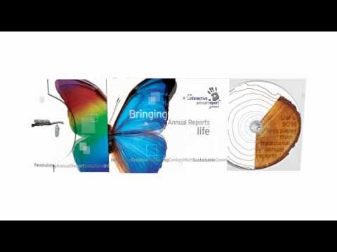 3D Animation of the UK's first TRUE Interactive Annual Report (2005)