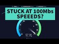 Ethernet Download Speeds Stuck At 100Mbs
