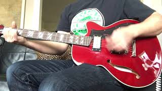 Video thumbnail for Peerless Retromatic P3 Semi Hollow Electric Guitar with Variatone Korea by johnnyangel69