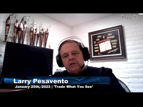 January 25th, Trade What You See with Larry Pesavento - 2022