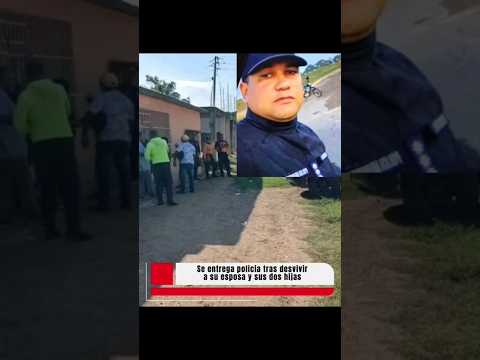 El funcionario de Polisotillo se entregó a la justicia