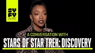 Star Trek: Discovery's Sonequa Martin Green Is Psyched For Spock | SYFY WIRE