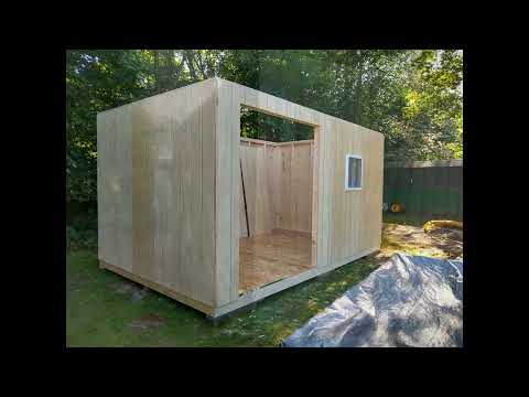 DIY 10x16 Shed Build
