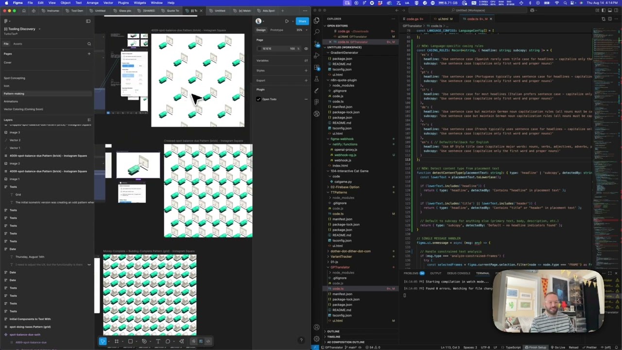 Video thumbnail for Figma Plugins: GP Translator, Pattern Maker & Orb Maker