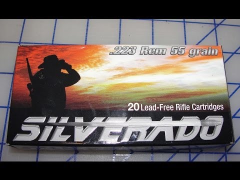 Liberty Ammunition Silverado .223 Rem 55 grain Gel Test