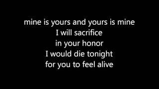 In Your Honor by Foo Fighters with lyrics : )