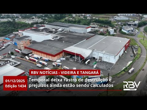 RBV Notícias Videira e Tangará - 01/12/2025 - Edição 1434