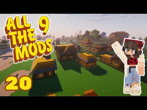 Jitterybug's Growing Colony is Under Attack?! | All the Mods 9 | Let's Play Modded Minecraft