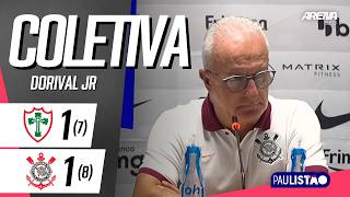 COLETIVA DORIVAL JR | AO VIVO | Portuguesa x Corinthians - Paulistão 2026