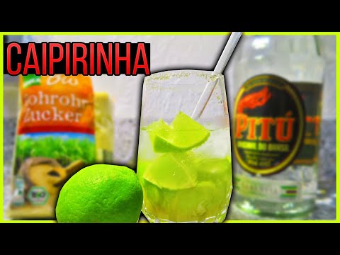 Einfache Caipirinha Zubereitung - Chachaca Cocktail zum selber machen