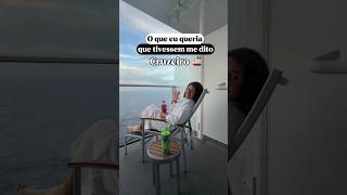 O que eu queria que tivessem me dito antes do cruzeiro #cruzeiro #royalcaribbean #dicasdeviagem