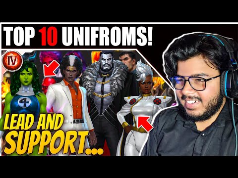 Top 10 MUST HAVE Leader & Support Uniforms Before Black Friday Sale | MFF 2025 | DRaj Gaming