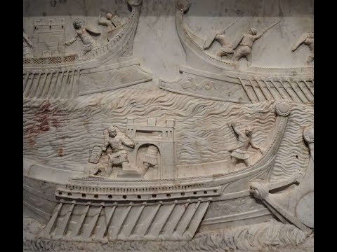 The Battle of Actium - We can at least agree ships were involved!