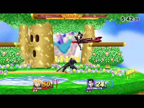 PFG 4: Kiwi (Bayonetta) vs. Braicario (Cloud) - SSB4 Singles Winners