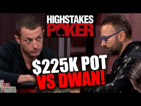 HUGE $225,000 Pot vs Tom Dwan - HIGH STAKES POKER TAKES with Daniel Negreanu 03