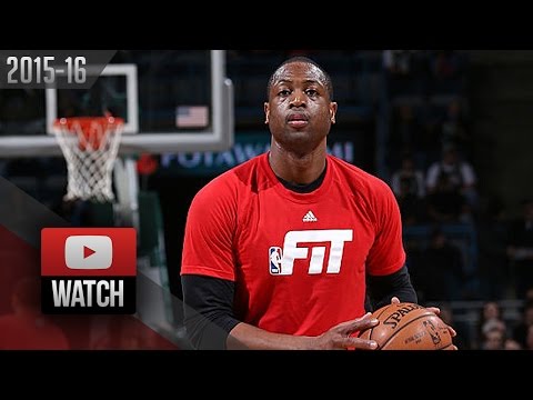 Dwyane Wade Full Highlights at Bucks (2016.01.29) - 24 Pts, 7 Ast, CLUTCH!