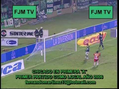 NUEVA CHICAGO 3 ARGENTINOS JRS 2 2T - FECHA 11/08/2006