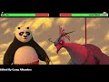 Kung Fu Panda 2 2011 Final Battle With Healthbars 2 2