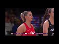 England Vs New Zealand Semifinal 1st Quarter Netball World Cup 2023