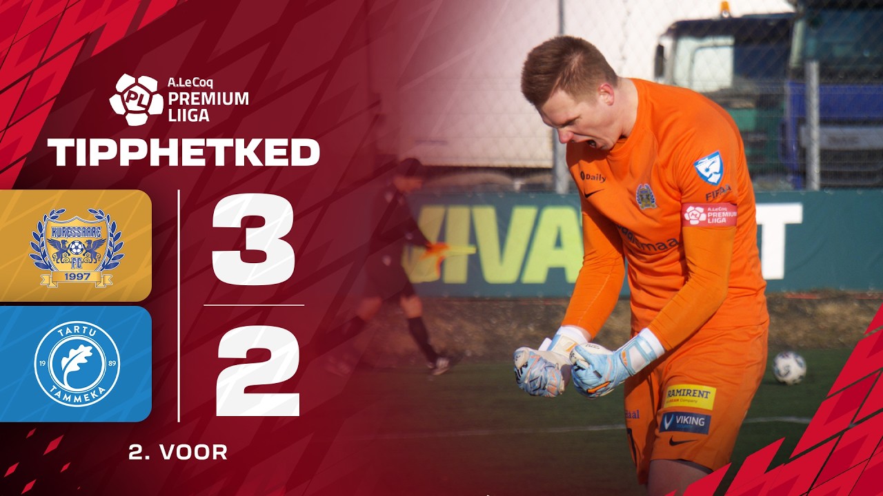 Kuressaare vs Tartu JK Tammeka Highlights