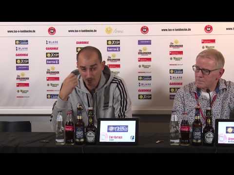 Pressekonferenz TuS N-Lübbecke vs. TuS Ferndorf