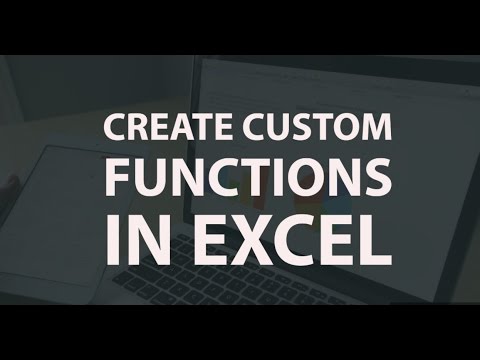Create Custom Formulas and Functions in Excel